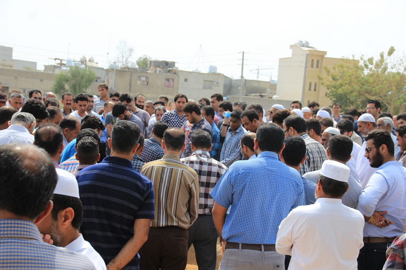 تشییع جنازه کارمند بازنشسته شهرداری قشم