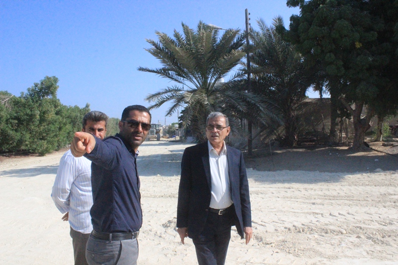 بازدید از پروژه های در حال اقدام توسط شهردار و رئیس شورای شهر