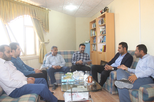 جلسه شهردار با مدیران شهرداری