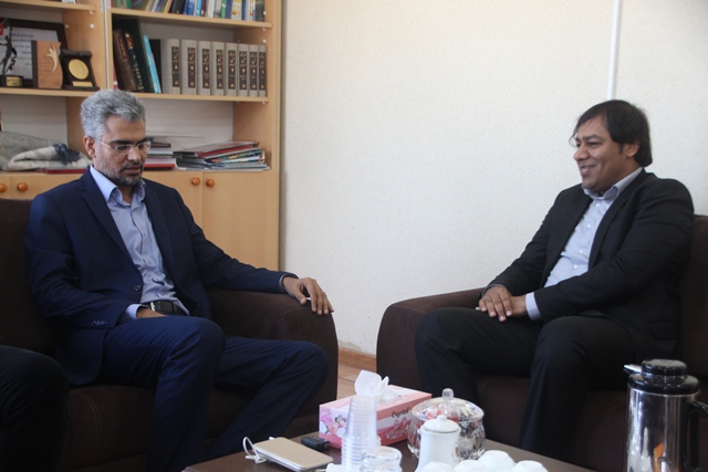 دیدار شهردار اسبق با شهردار قشم