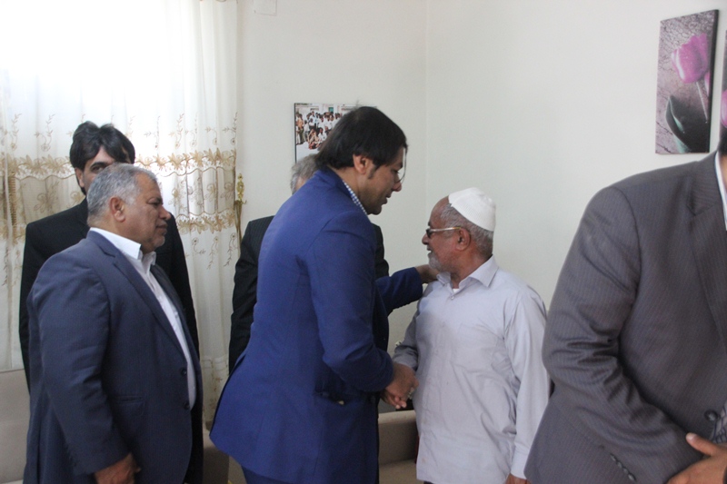 دیدار با خانواده شهید بازماندگان و شهید رضایی