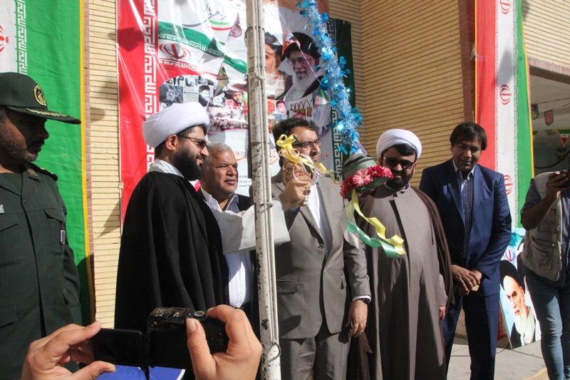با حضور مسئولین آئین نواختن زنگ انقلاب انجام شد