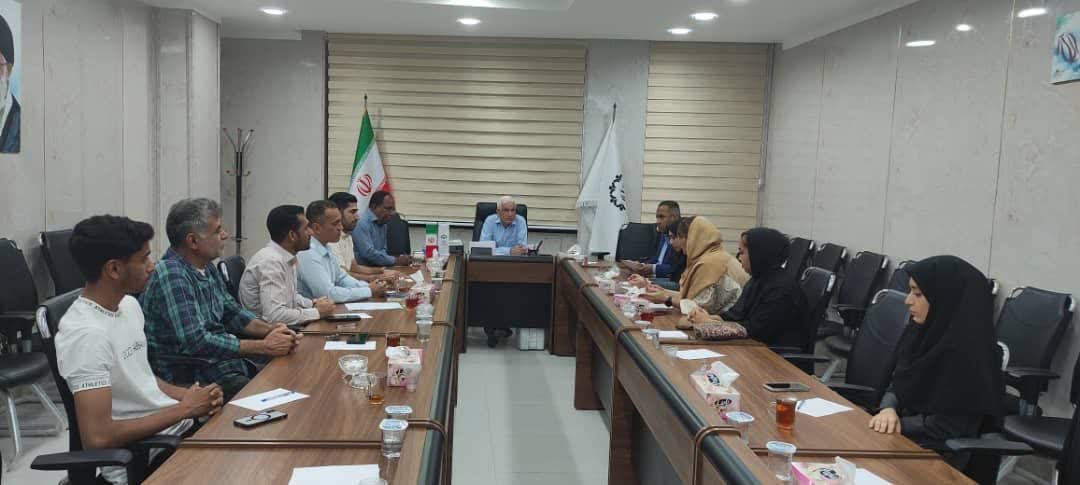 مسائل ورزش شهر قشم مورد بررسی قرار گرفت