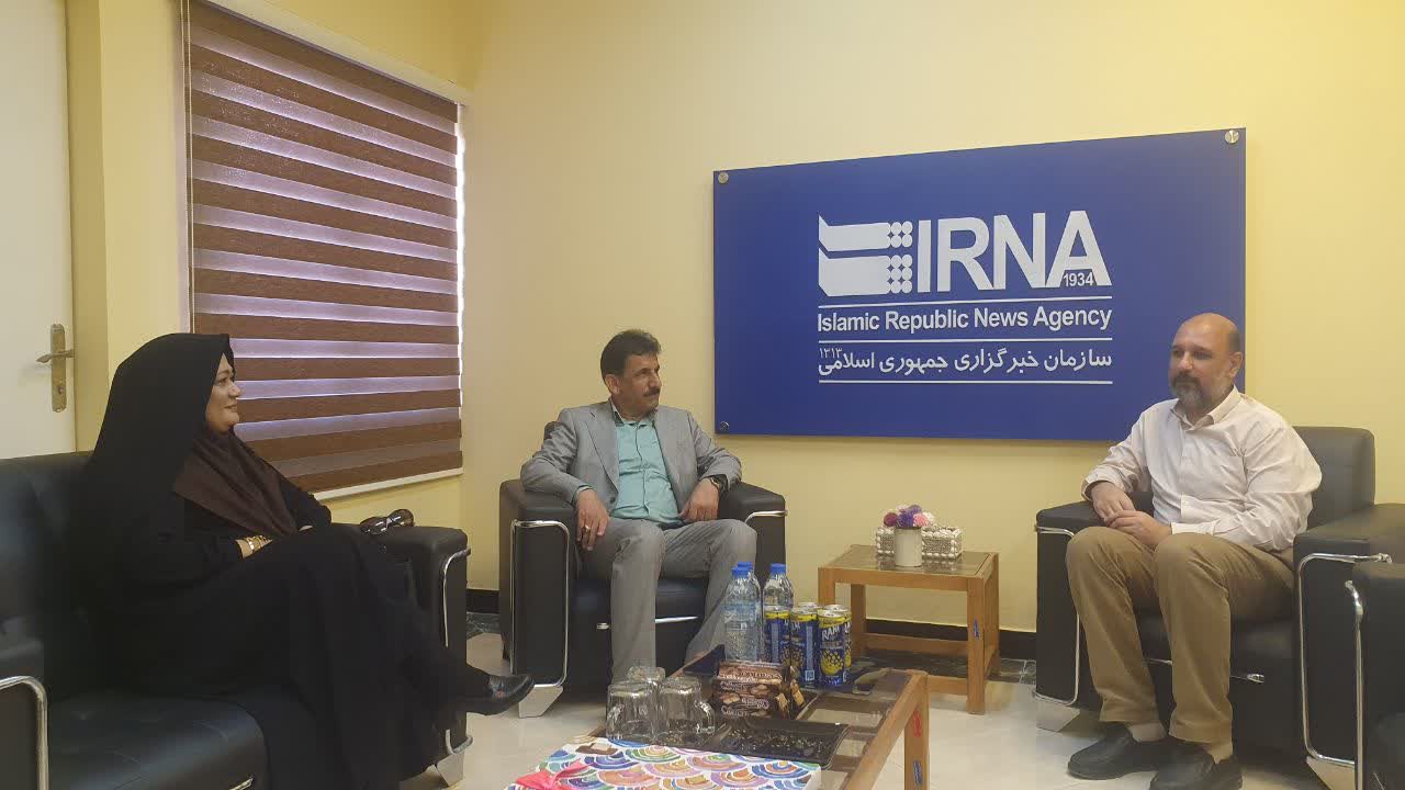 شهردار قشم در دفتر خبرگزاری ایرنا حضور یافت