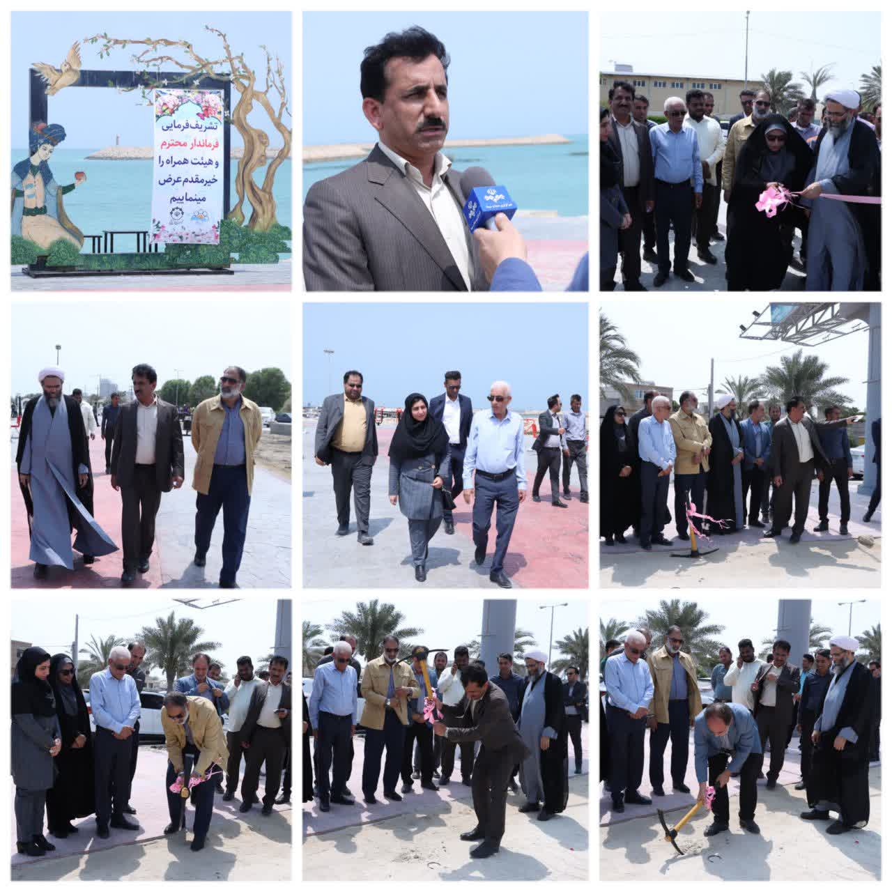 همزمان با ششمین روز از هفته دولت؛ ۱۳۱ میلیارد ریال از طرحهای عمرانی شهرداری قشم به بهرهبرداری رسید