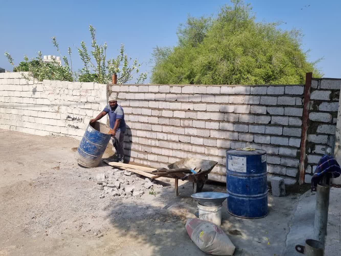 ۲ باب ملک بلااستفاده در بافت قدیم قشم ایمن‌سازی شد