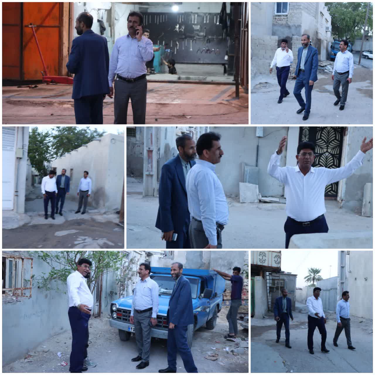 بازدید میدانی در راستای بازآفرینی شهری بافت فرسوده