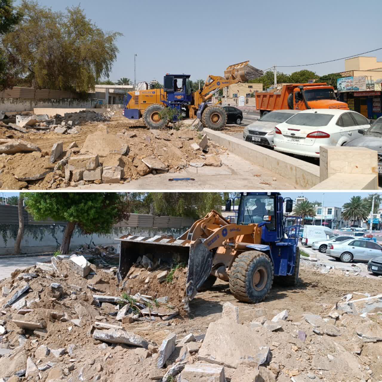 آغاز عملیات عمرانی احداث پلاتو شهر قشم
