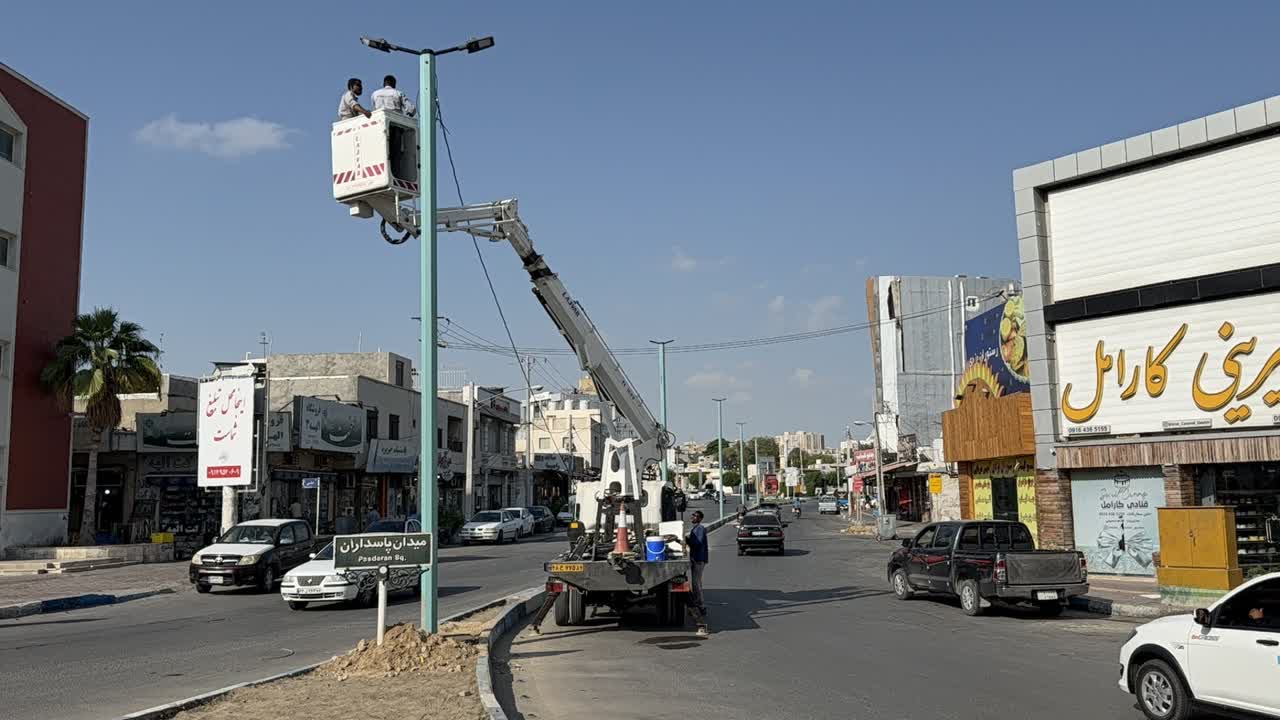 آغاز پروژه تامین روشنایی سطح شهر