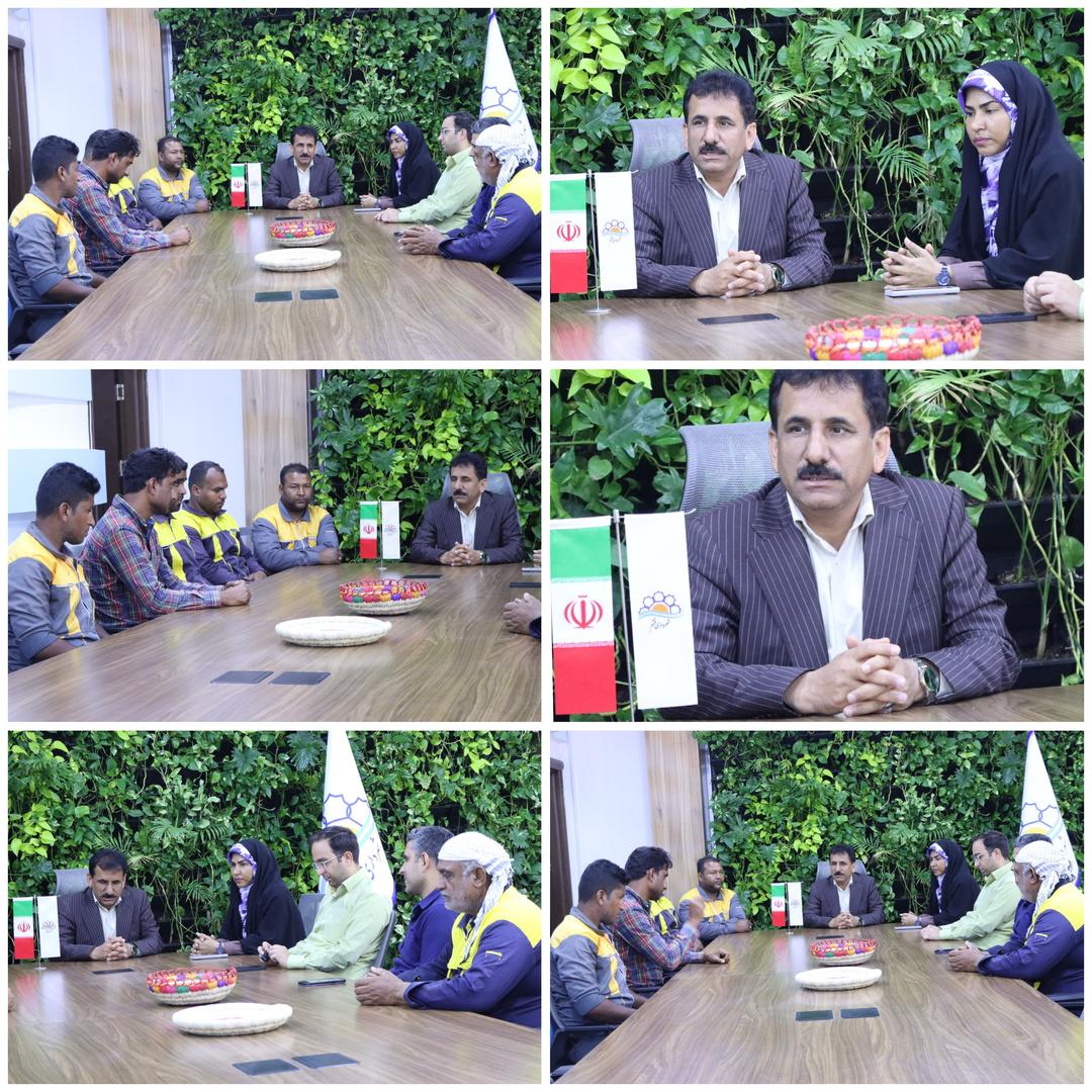 خداقوت گویی شهردار و شورای شهر قشم به کارکانان خدمات شهری