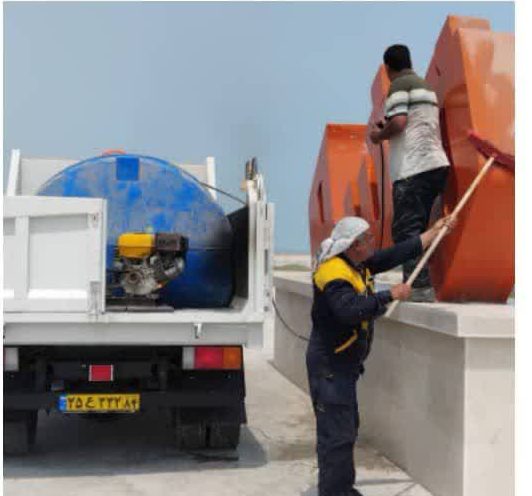 المان‌های شهری قشم نو نوار شدند