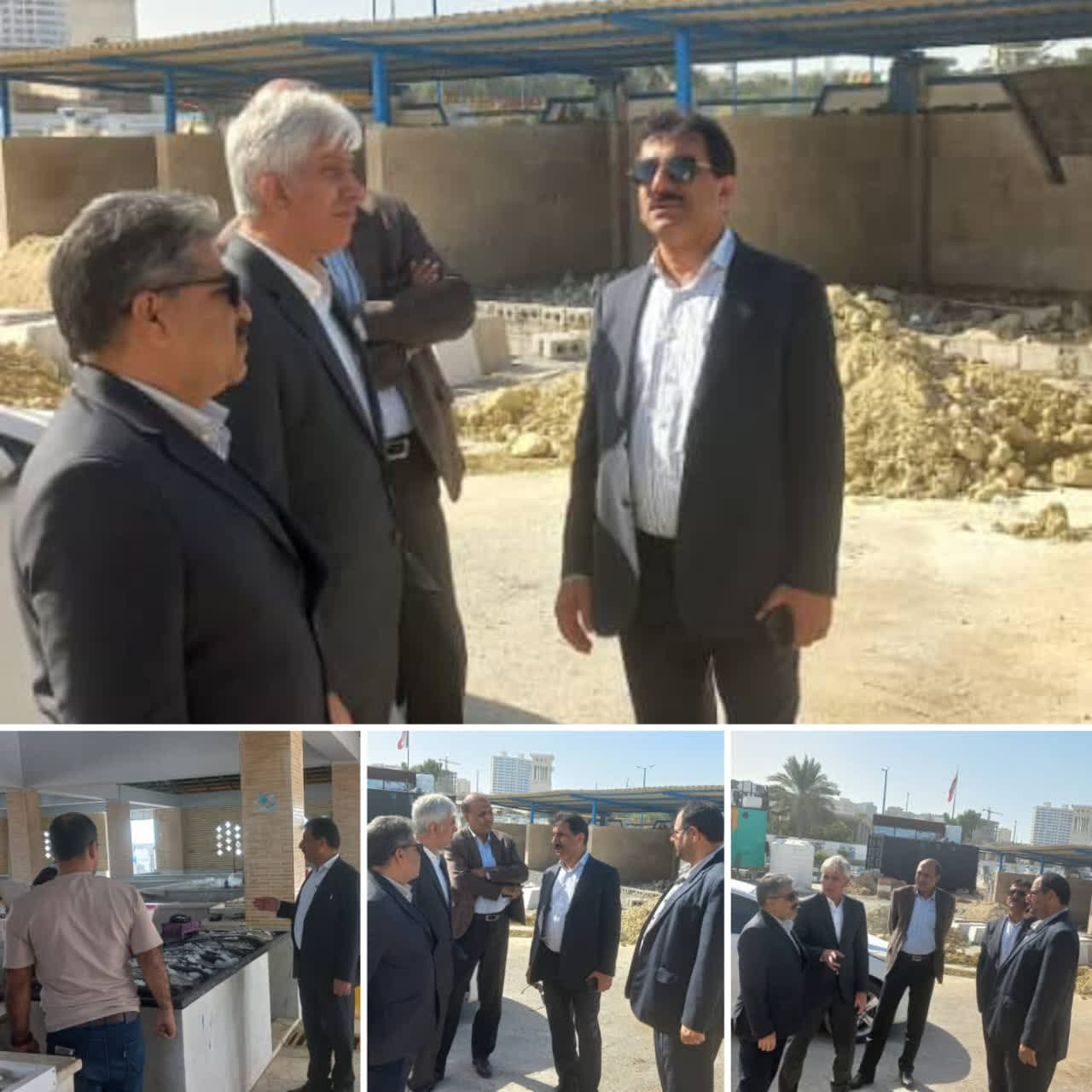 دیدار مدیرکل صدا و سیمای مرکز خلیج فارس با شهردار قشم