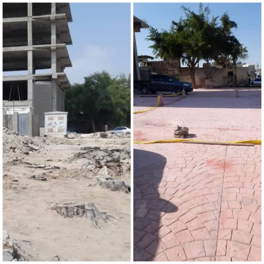 تحقق مطالبه ۱۰ ساله اهالی محله کووه‌ای شهر قشم